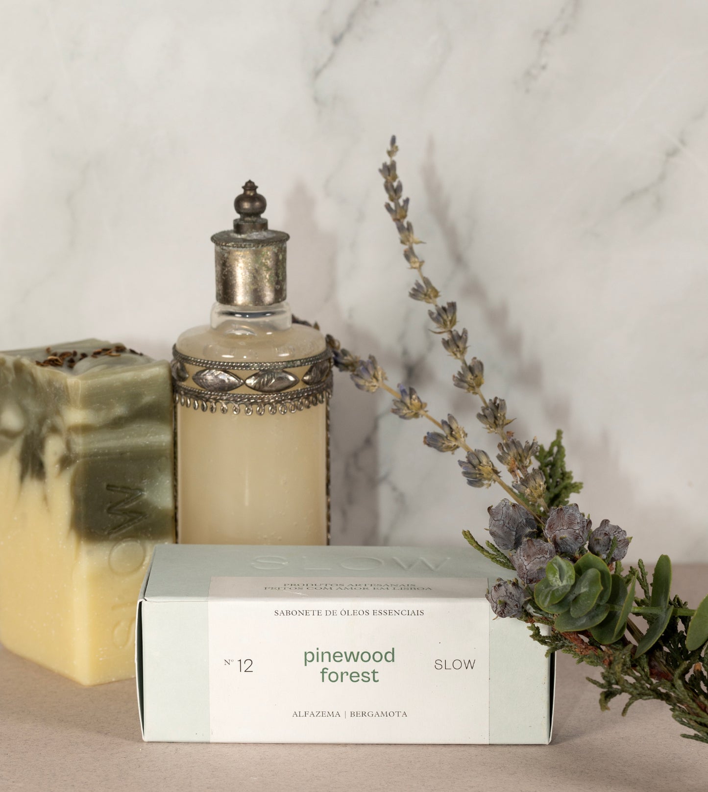 Sabonete Pinewood Forest - Alfazema e Bergamota