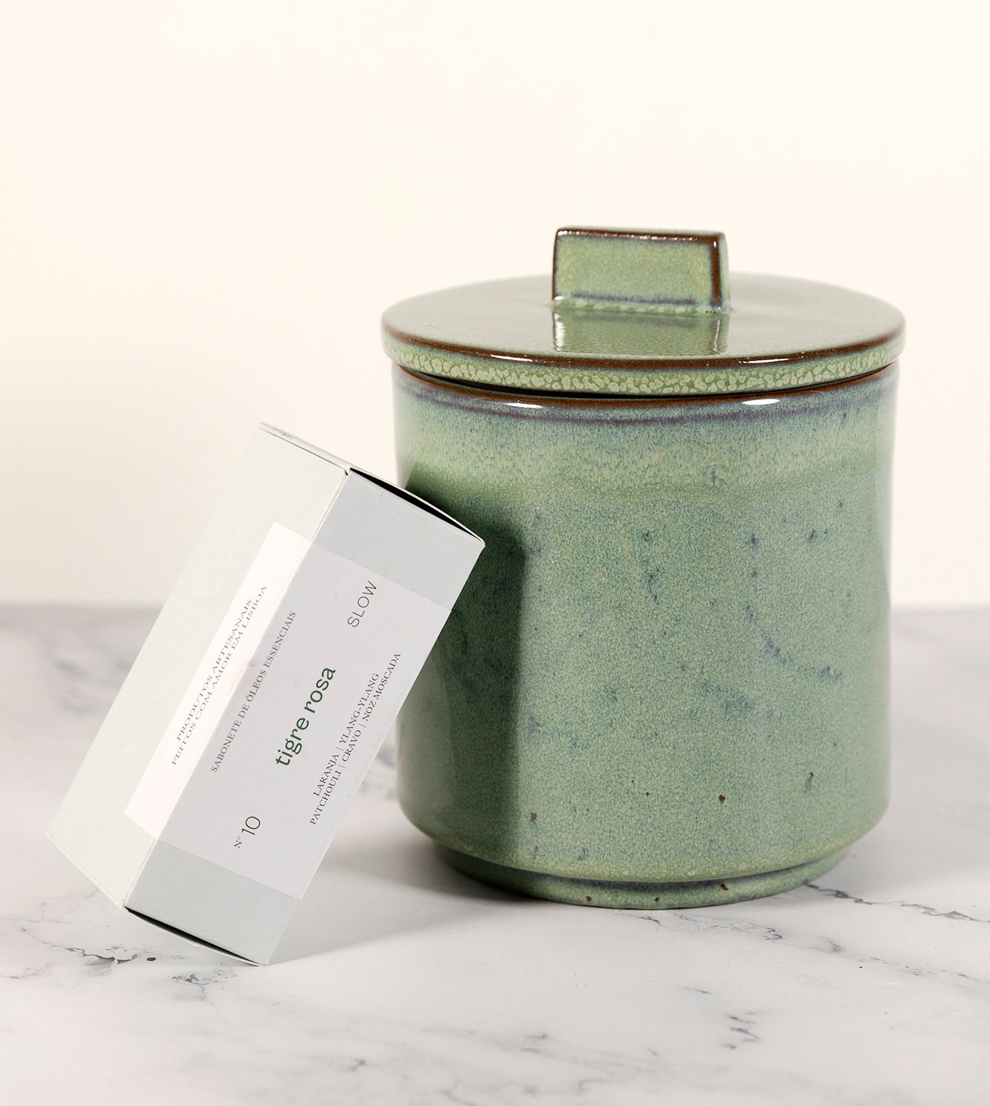 Sabonete Tigre Rosa - Laranja, Ylang-ylang, Patchouli, Cravo e Noz-moscada