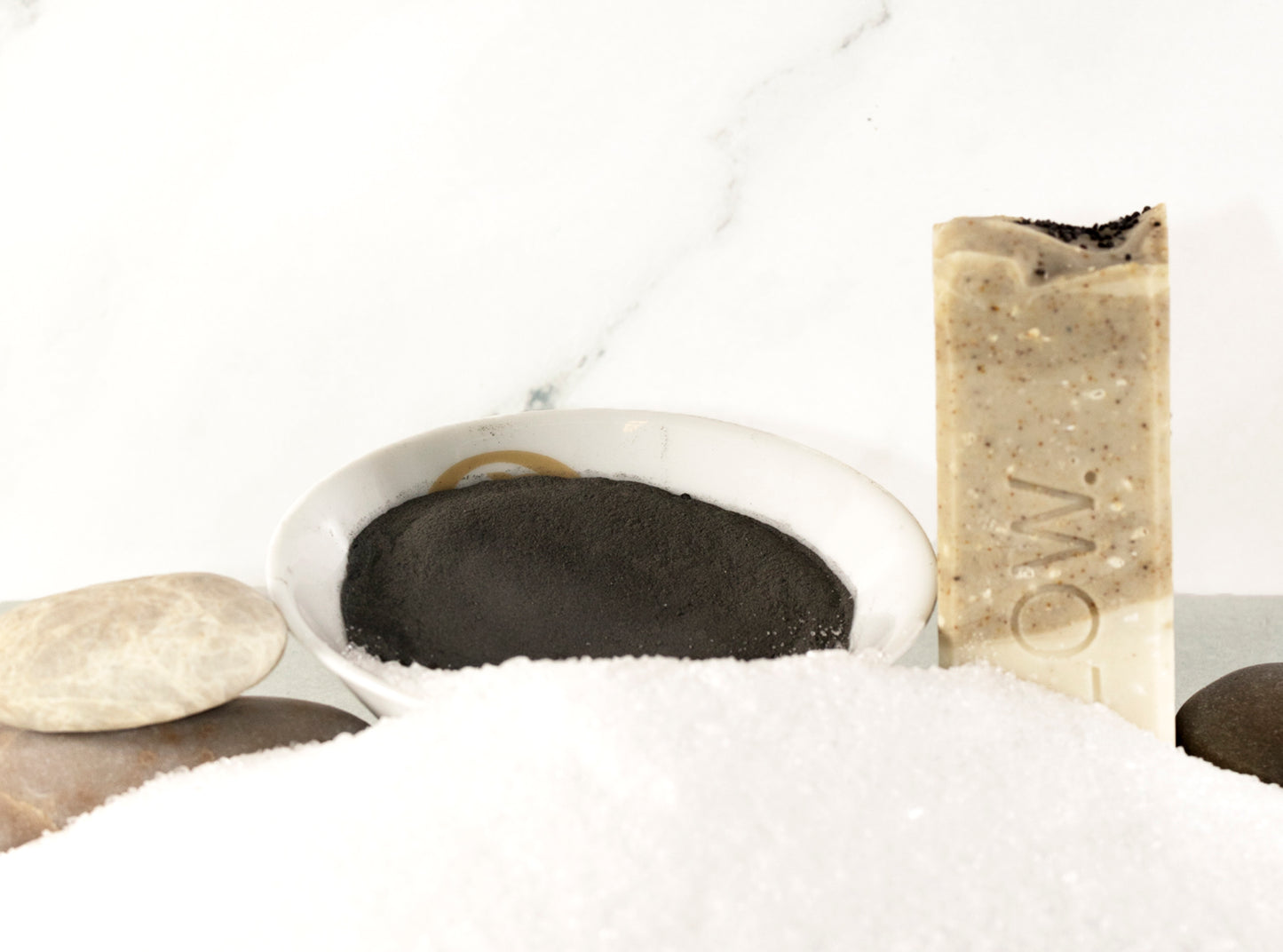 Sabonete Sal e Argila do Mar Morto - Eucalipto, Alecrim e Melaleuca