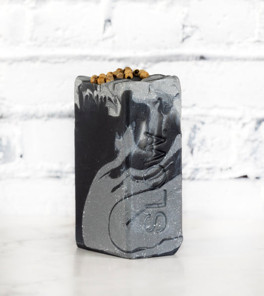 Sabonete Carvão Ativado - Hortelã-pimenta e Basílico