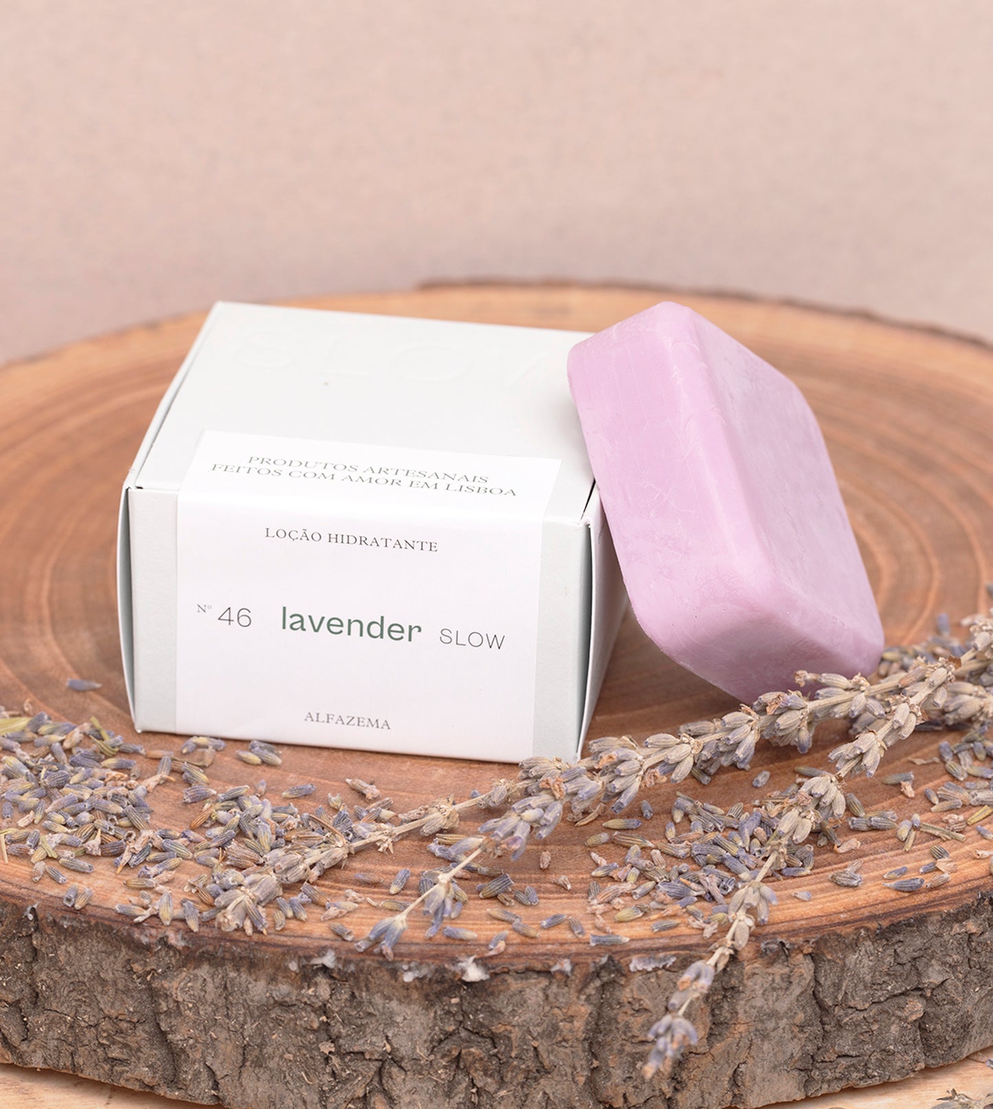 Loção Hidratante Sólida de Alfazema