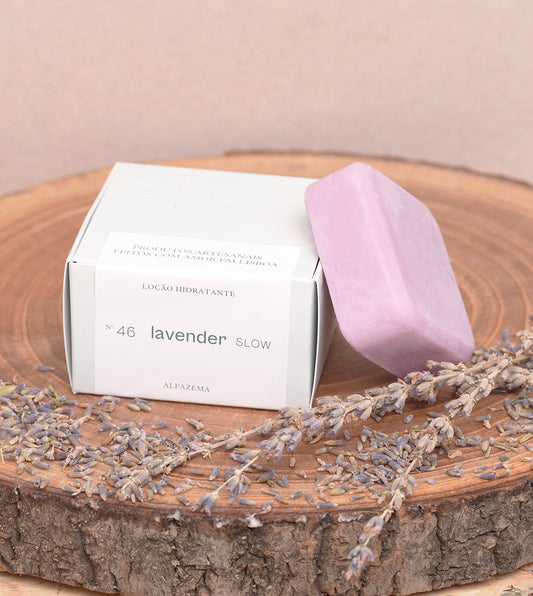 Loção Hidratante Sólida de Alfazema