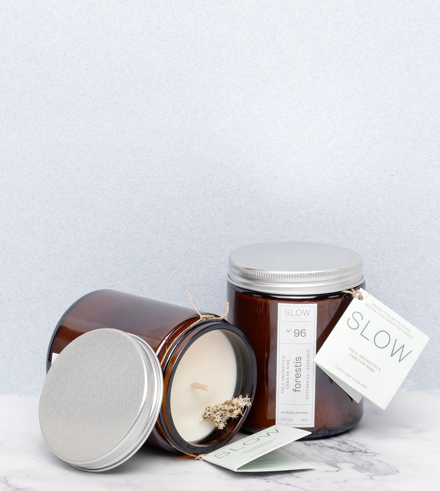 Vela Jar Forestis - Patchouli e Sândalo