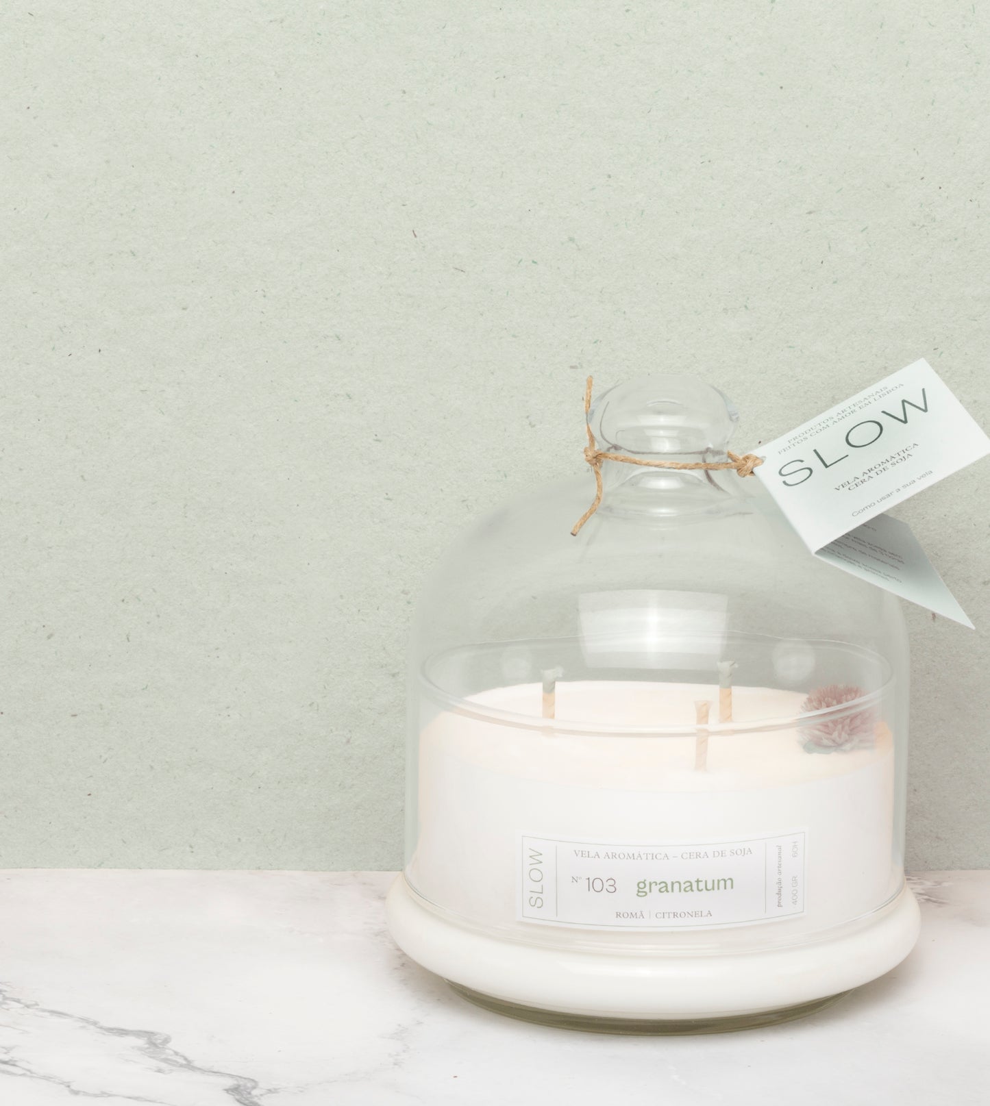 Vela Bomboniere Granatum - Romã e Citronela