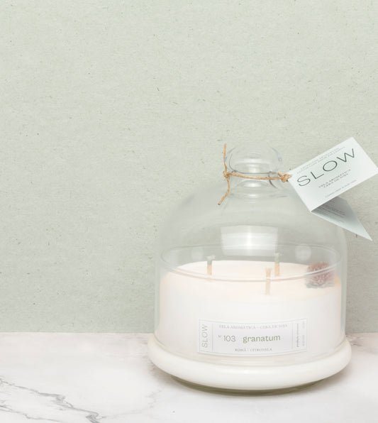 Vela Bomboniere Granatum - Romã e Citronela