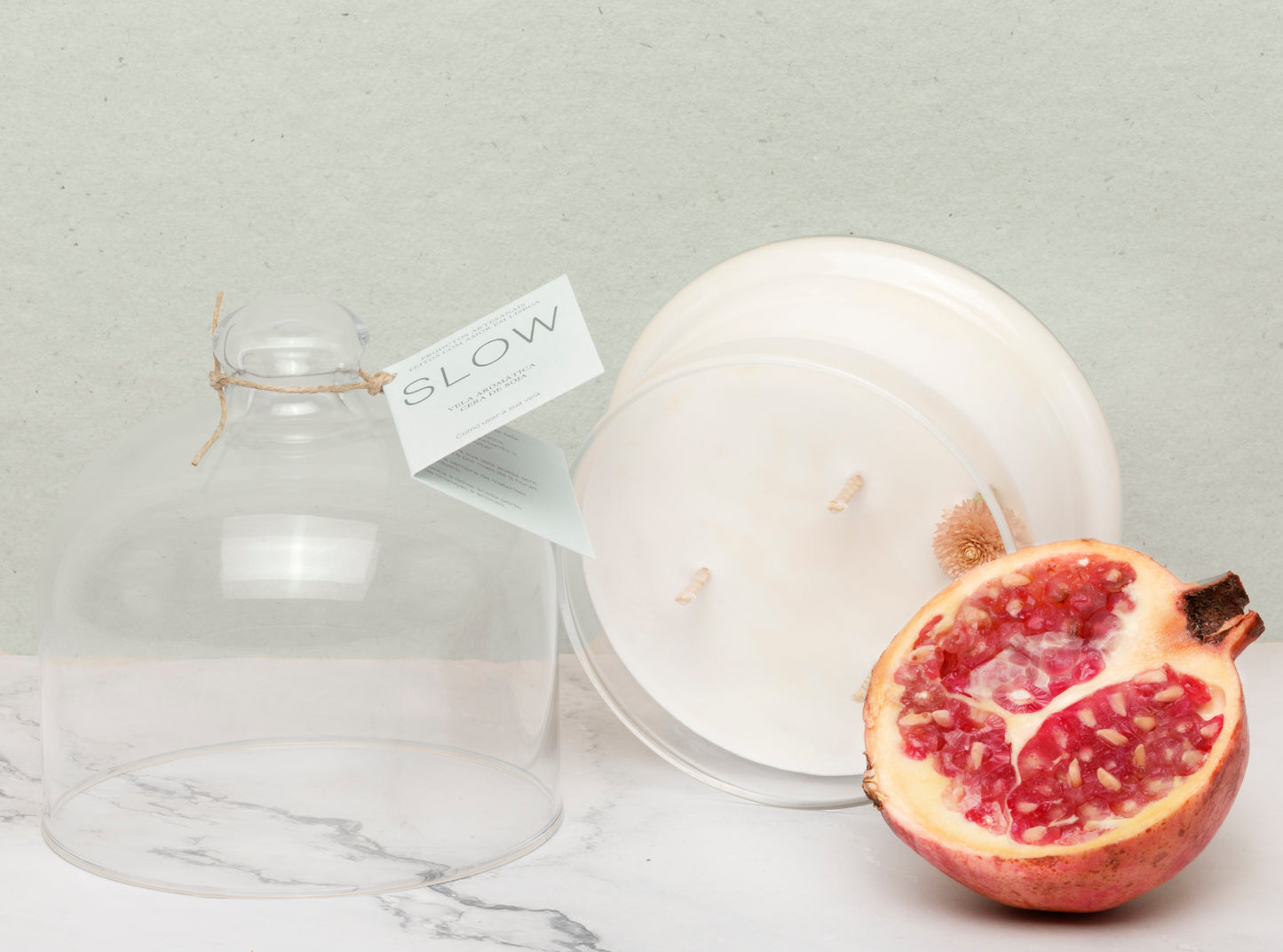 Vela Bomboniere Granatum - Romã e Citronela