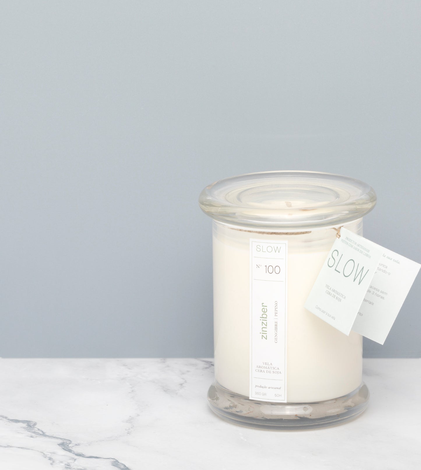 Vela Status Zinziber - Gengibre e Pepino