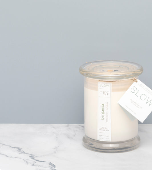 Vela Status Bergamia - Bergamota e Baunilha