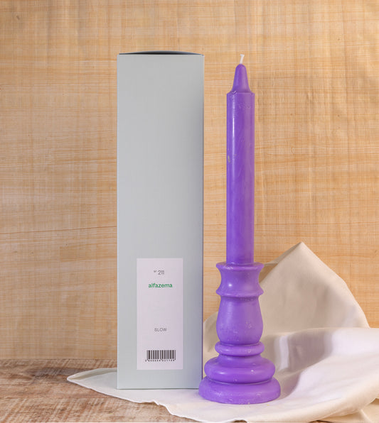 Vela Castiçal Alfazema